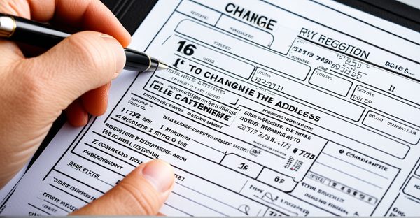 Comment changer l'adresse de sa carte grise facilement à reims